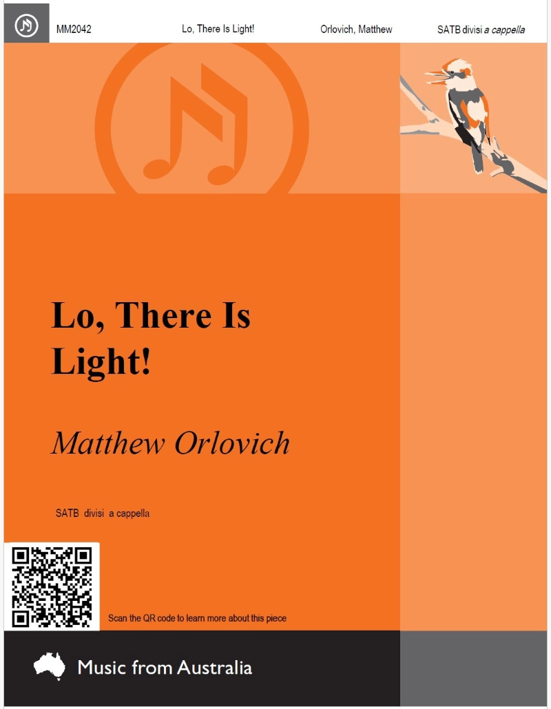 Lo, there is light! (for SATB choir, a cappella)